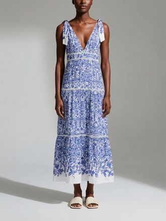Poupette St Barth Poupette St. Barth Long Dress Perla