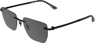 Lacoste L282S 002 Mens Sunglasses Black Size 55