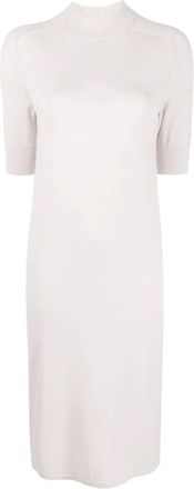 Calvin Klein Dames, Jurken, Grijs, Maat: XS Wol
