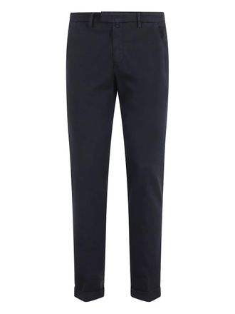 BRIGLIA 1949 cuffed trousers - Blue