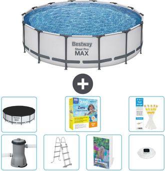 Bestway Piscina Bestway Steel Pro Max Redonda - 427x122 Cm - 8-piezas S526