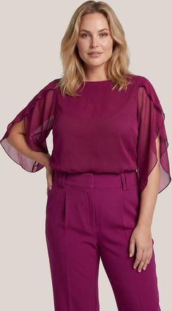 Mart Visser Ariel Blouse Plum Maxi