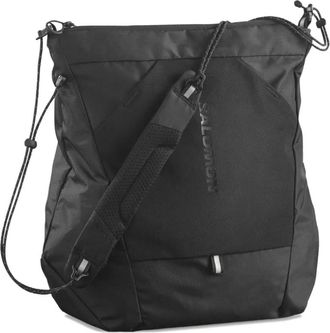 Salomon drawstring cross body bag - unisex - Fabric - One Size - Black