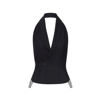 Seafarer Sleeveless Tops, female, Black, Size: XS Waistcoat