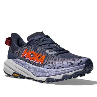 Hoka One One Womens Speedgoat 6 Trail Running Shoes In Nautical Dusk Sea Ice