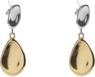 Argento Vivo Two-Tone Pebble Drop Earrings in Gold/Silver at Nordstrom Rack