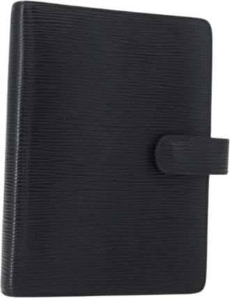 Louis Vuitton Pre-owned Accessories, female, Black, Size: ONE SIZE Pre-owned Leather Home-Office