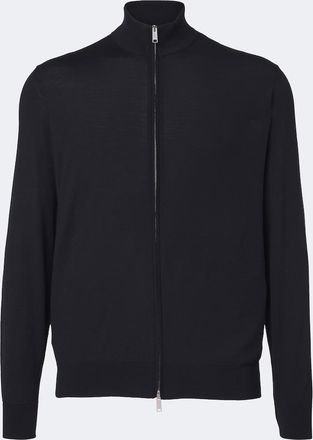 Ermenegildo Zegna Wool zip-up cardigan