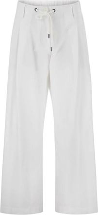 Brunello Cucinelli Mujer, Pantalones, Blanco, Talla: M