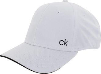Calvin Klein Golf Airtex Performance Cap - White/Black - OS