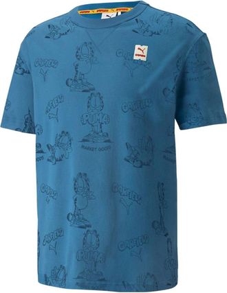 Puma x GARFIELD Printed Tee Vallarta Blue 534434-48