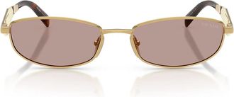 Prada Sunglasses Prd51 S 5 Ak20 I Gold/Light Purple Women