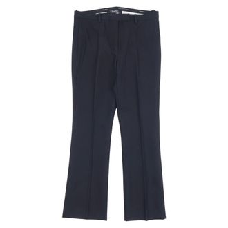 Max Mara Wide Trousers, female, Blue, Size: 2XS Fatina Trousers