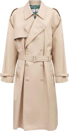 Maison Margiela Trench con cintura - Toni neutri