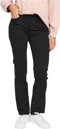 2-Biz Slim-fit Broek - Dames - Slim Fit Broeken - Zwart - M - Leer - Broeken