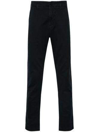 Stone Island Broek met Compass-logopatch - Blauw