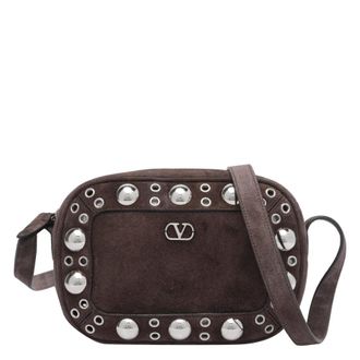 Valentino Garavani Suede Nellcote Crossbody Bag