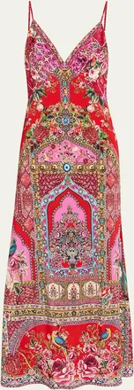 Camilla Heirloom Empire Full Length Bias Slip Dress