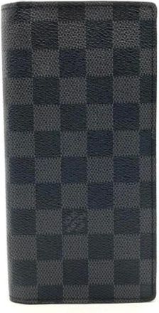 Louis Vuitton Pre-owned Wallets, male, Black, Size: ONE SIZE Pre-owned Long wallet (bi-fold)