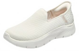 Skechers Womens Go Walk Flex Relish Slip-In Sneaker In Off White