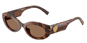 Dolce & Gabbana DG4537 347073 Womens Sunglasses Brown Size 53