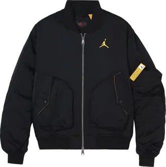 Nike Jordan Air Jordan Sports Full-Length Zipper Autumn Jacket Asia Sizing Black DN3406-010