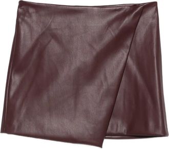 So Allure Mini-rok met tonaal stiksel - Rood