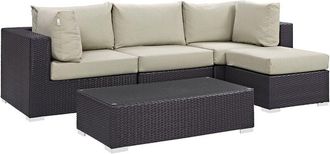 ModWay Convene 5-Piece Outdoor Patio Sectional Set