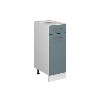 Vicco Mueble Bajo Universal R-line, Gris Azulado, 30 Cm Con Caj&oacute;n, Sin Encimera Vicco