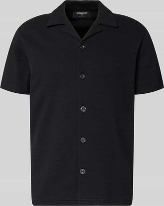 Strellson Regular Fit Freizeithemd aus Baumwoll-Mix Modell 11 FILIP in Black, Gr&ouml;&szlig;e XXL