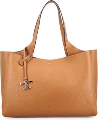 Tod's Tods T Tijdloze medium leren draagtas