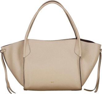 Abro Dames, Tassen, Beige, Maat: ONE Size Leer