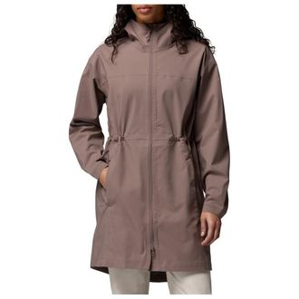 Columbia Weekend Adventure II Long Shell Mantel f&uuml;r Damen | grau