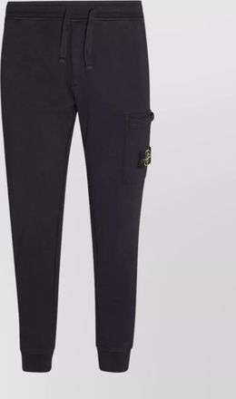 Stone Island relaxed fit trousers drawstring waist