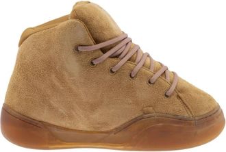 ERL Suede Mid Vamp Sneakers - Heren - Sneakers - Bruin - 44 EU - Leer - Schoenen