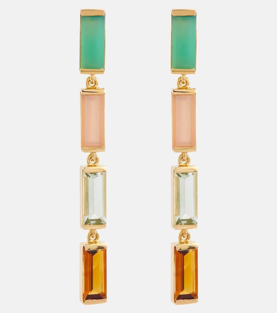 【ALIITA】Deco Rombo 9kt gold arm cuff malachite 関税送料込 Deco Rombo 9kt gold arm cuff with malachite in gold - Aliita