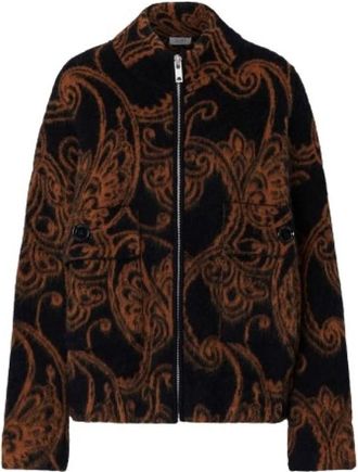 Liu Jo Jacq Paisley Lichtgewicht Jas - Dames - Jassen - Bruin - Maat: XS Zijde