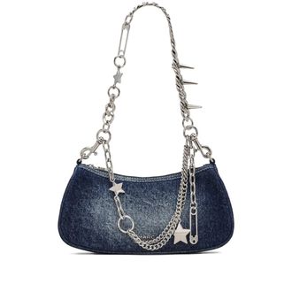 Marc Jacobs Denim Charm Shoulder Bag