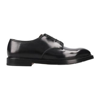 Premiata Cordovan Leren Derbies - Heren - Schoenen - Zwart - Maat: 40 EU Leer