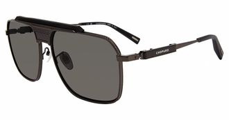 Chopard Grey Navigator Mens Sunglasses SCHL31 568P 62