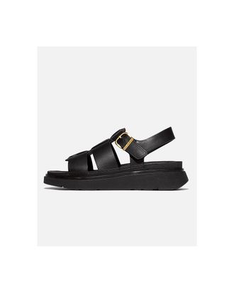 FitFlop Dames Gen-FF Leren Visserssandalen