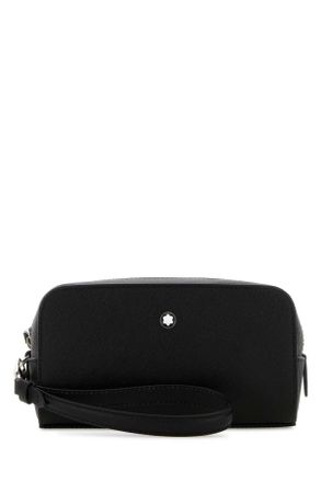 Montblanc Black Leather Clutch