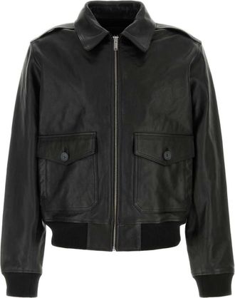 A.P.C. Black Regular Bomber Jacket