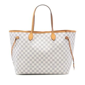 Louis Vuitton Pre-owned Tote Bags, female, White, Size: ONE SIZE Pre-owned Neverfull GM