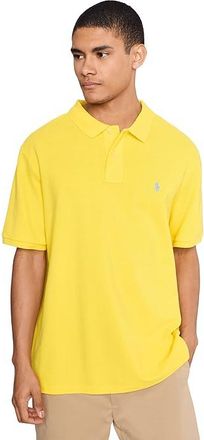 Polo Ralph Lauren Classic Fit Mesh Polo Shirt Mens Clothing Sunfish Yellow : 2XL, Cotton/Mesh