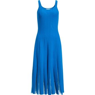 Elie Tahari The Raelynn Knit Dress in Deep Blue at Nordstrom, Size X-Large