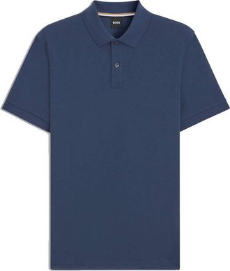 HUGO BOSS Pallas Logo-Detail Cotton Polo Shirt, Size XX-Large