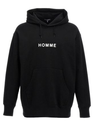 Comme Des Gar&ccedil;ons Black Cotton Mens Sweatshirt