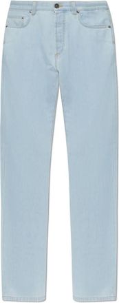 Versace Jeans, Heren, Blauw, W31, Katoen, Straight Chambray Jeans