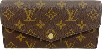 Louis Vuitton Brown Long Wallet (Bi-Fold) (Pre-Owned)